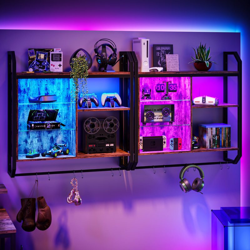 17 Stories 6 Piece Accent Shelf with Towel Bar & Reviews Wayfair